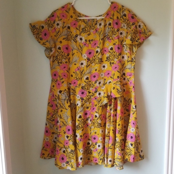 Farrow Floral Shift Dress - Size M - Picture 1 of 8